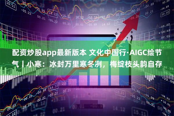 配资炒股app最新版本 文化中国行·AIGC绘节气丨小寒：冰封万里寒冬冽，梅绽枝头韵自存